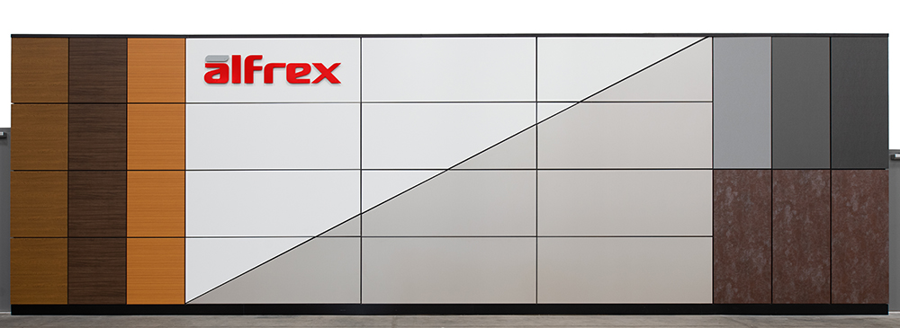 Alfrex Unveils Full-Scale Display Wall Integrating MCM and Pre-Finished Solid Aluminum Plate